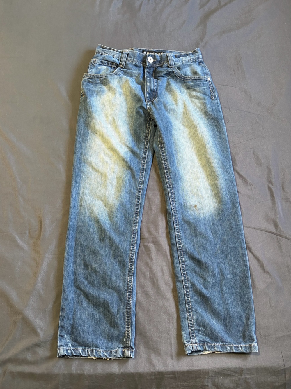 Vintage 2000s Southpole dark blue straight leg jeans. Size 32.